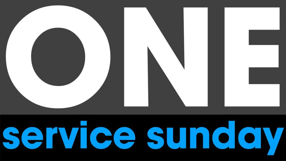 One Service Sunday