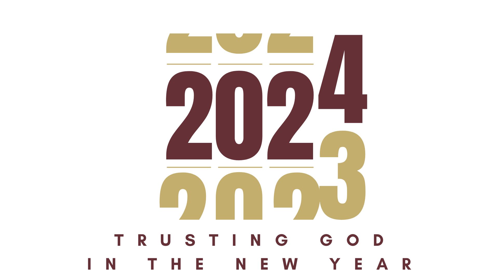 Trusting God in the New Year