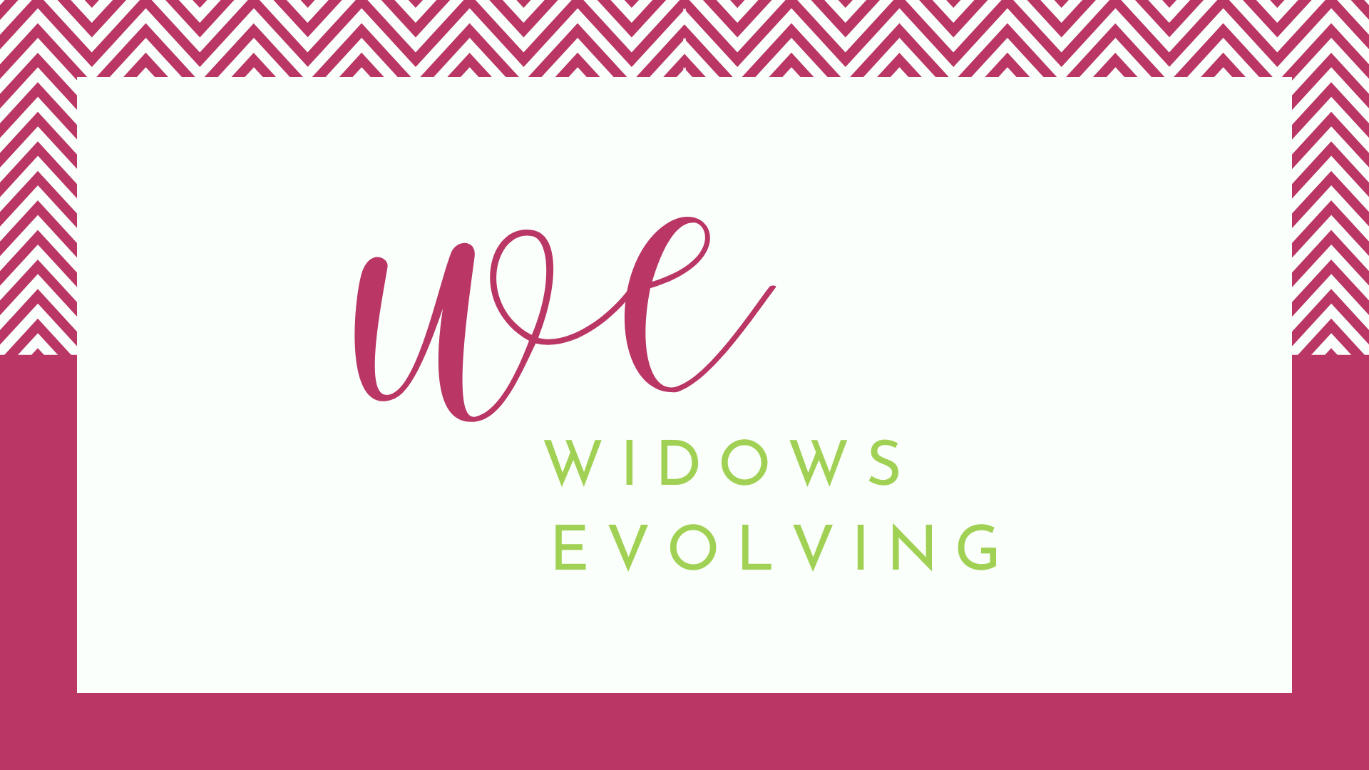 widows support group Northbrook IL, group name Widows Evolving