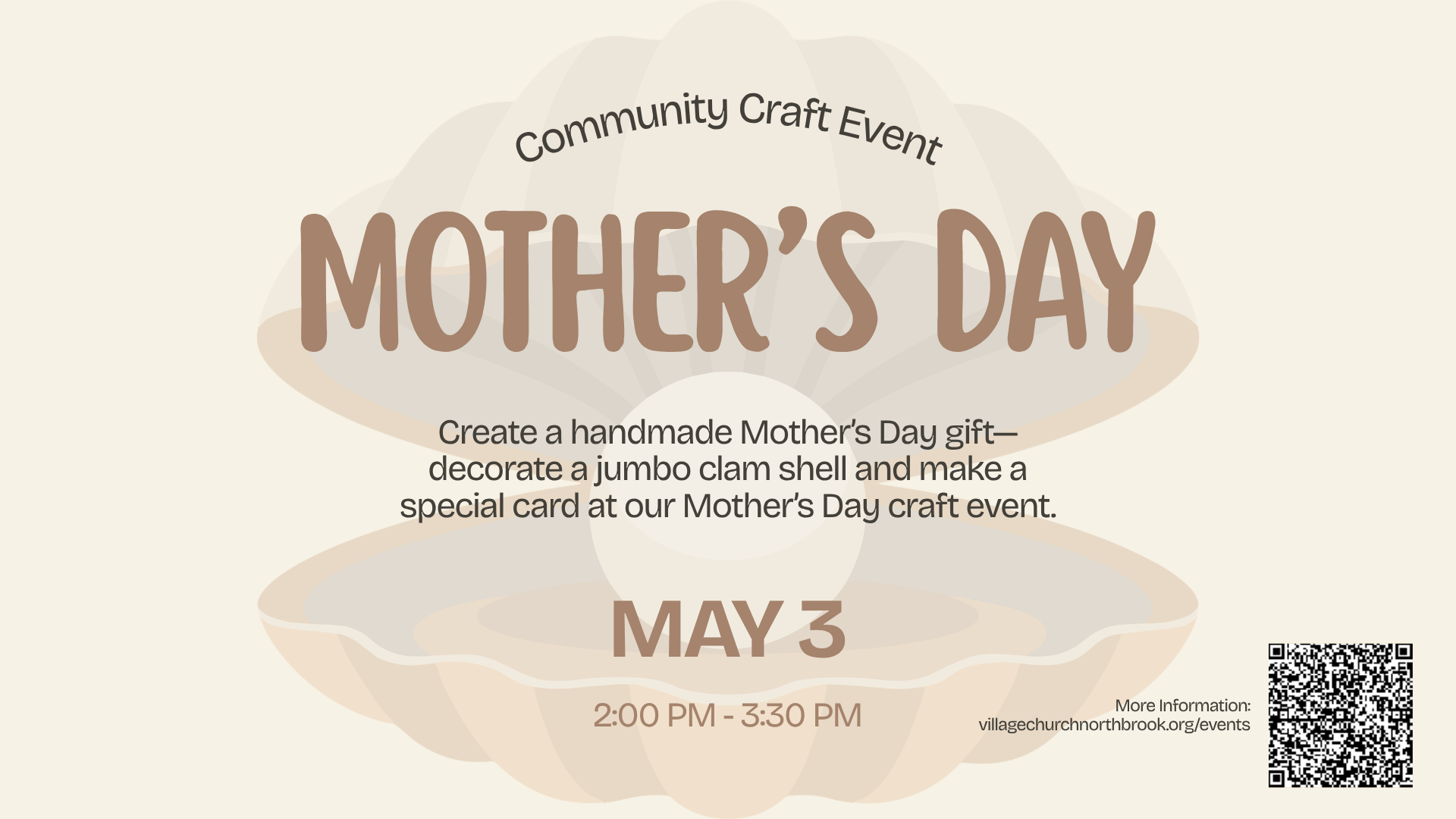 Free Mother's Day crafting event for kids in the Northbrook area