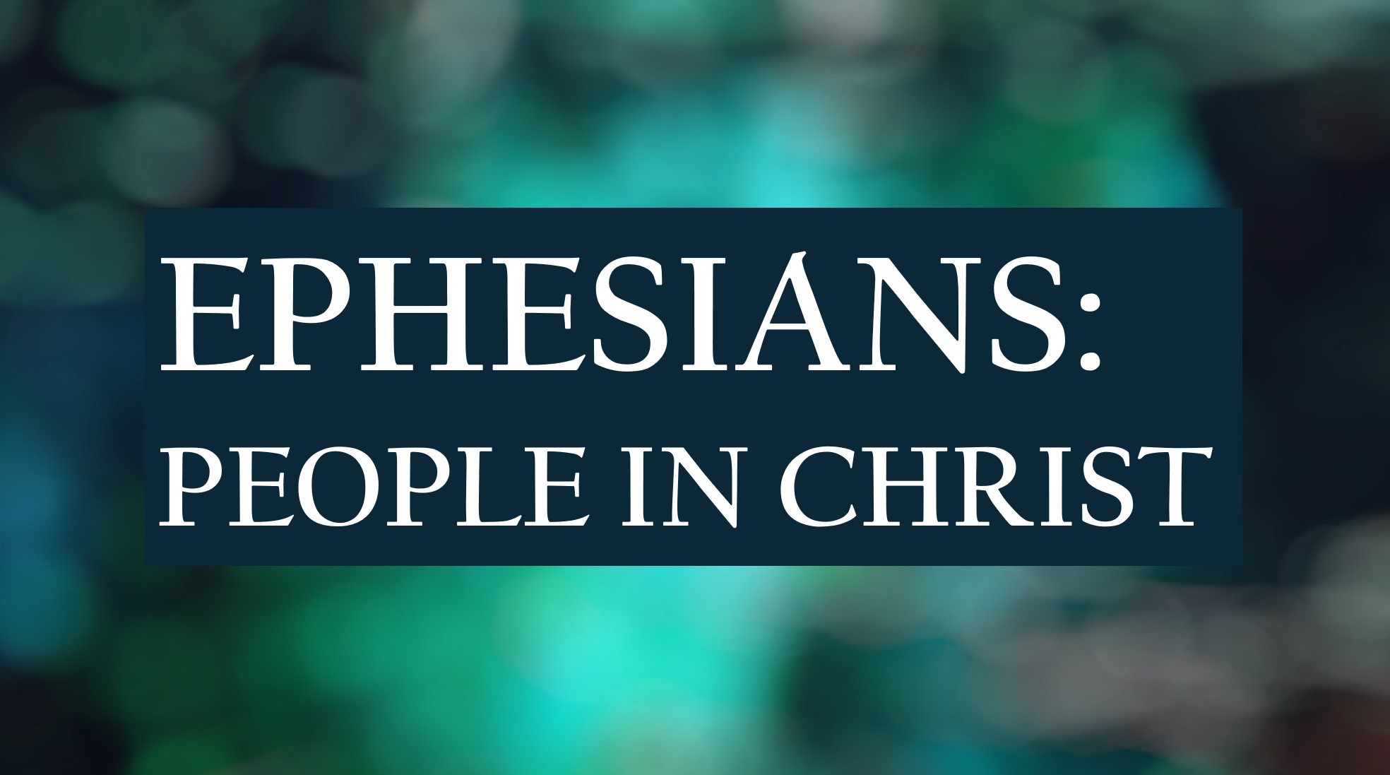 A Unified People in Christ